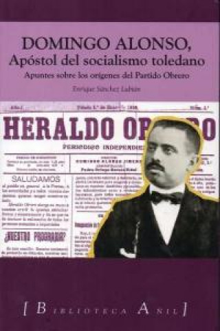 Kniha Domingo Alonso, apóstol del socialismo toledano : apuntes sobre los orígenes del partido obrero Enrique Sánchez Lubián