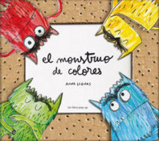 Knjiga El monstruo de colores Anna Llenas Serra
