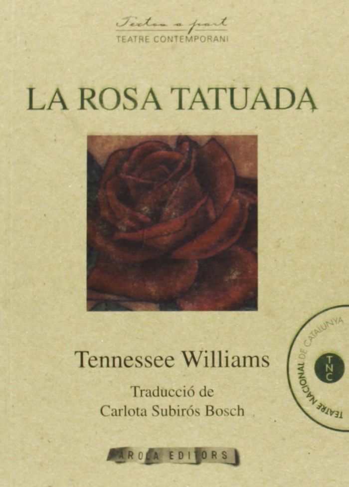Libro La rosa tatuada Williams