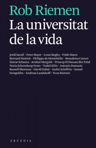 Kniha La universitat de la vida ROB RIEMEN