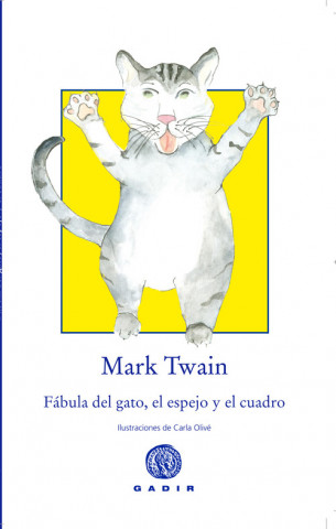 Carte Fábula del gato, el espejo y el cuadro Mark Twain