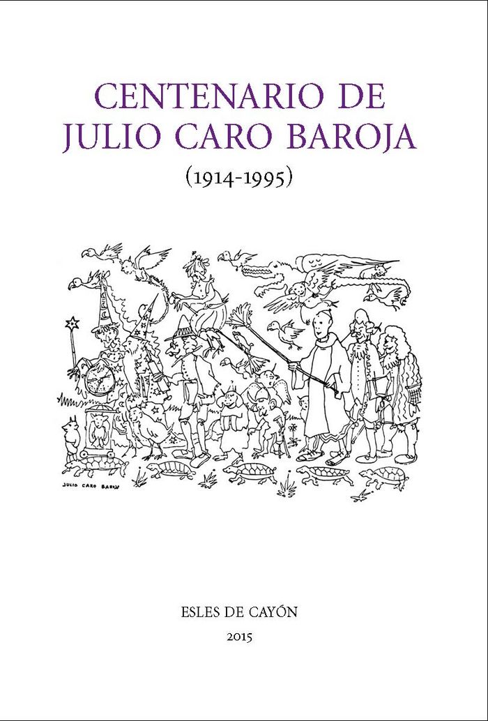 Kniha Centenario de Julio Caro Baroja 