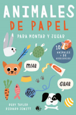 Buch Animales de Papel: Para montar y jugar 