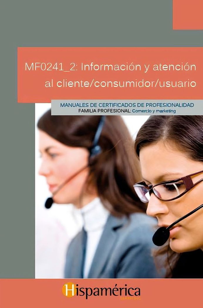 Książka Información y atención al cliente, consumidor/usuario 