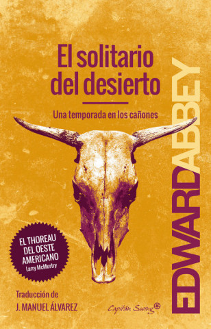 Kniha El solitario del desierto EDWARD ABBEY