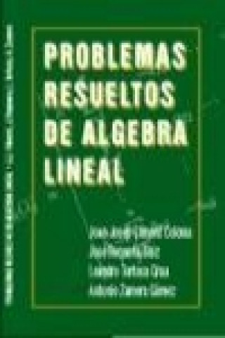 Kniha Problemas resueltos de álgebra lineal Joan Josep Climent Coloma