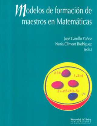 Książka Modelos de formación de maestros en matemáticas 