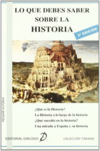 Kniha Lo que debes saber sobre la Historia Luis Narciso . . . [et al. ] Juan Grau