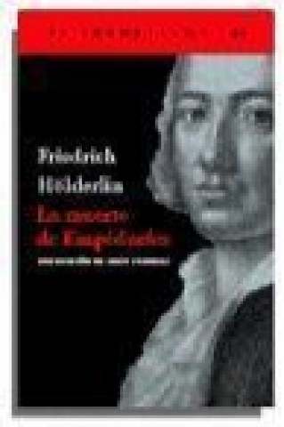 Buch La muerte de Empédocles Friedrich Hölderlin