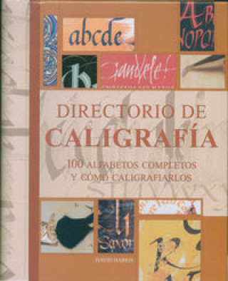 Buch Directorio de caligrafía : 100 alfabetos completos y cómo caligrafiarlos David Harris