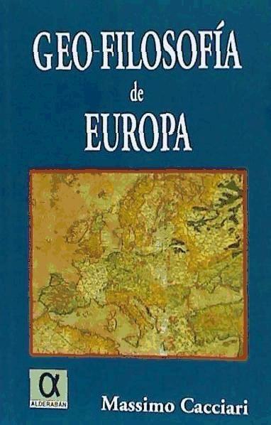 Kniha Geo-filosofía de Europa Massimo Cacciari