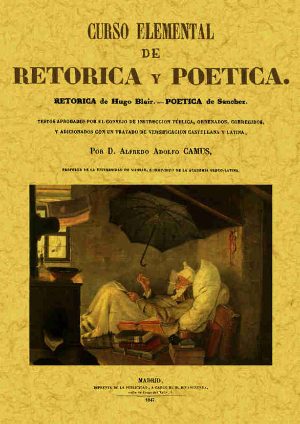 Kniha Curso elemental de retórica y poética Alfredo Adolfo Camús