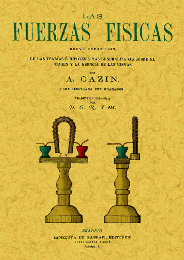 Book Las fuerzas físicas Achille Cazin