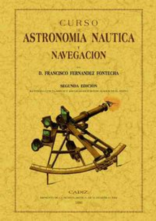 Książka Curso de astronomía náutica y navegación Francisco Fernández Fontecha