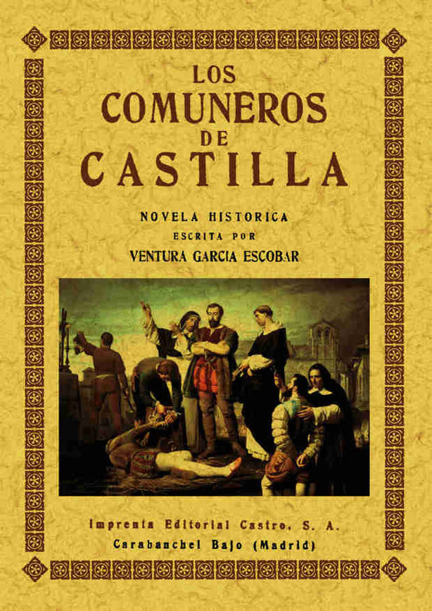 Carte Los comuneros de Castilla Ventura García Escobar