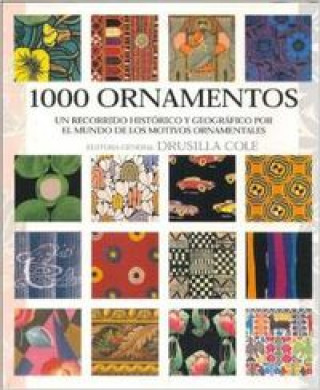 Kniha 1000 ornamentos Drusilla Cole