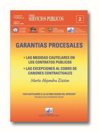 Kniha Garantías procesales María Alejandra Zizzias