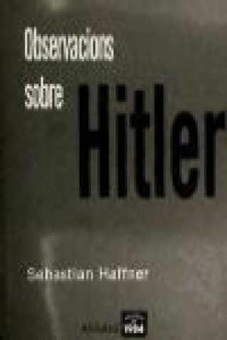 Книга Observacions sobre Hitler 