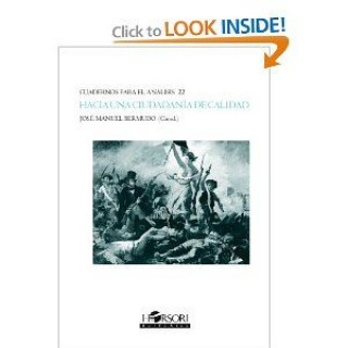 Book Hacia una ciudadanía de calidad José Manuel Bermudo Ávila