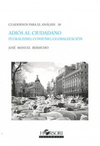 Kniha Adiós al ciudadano : pluralismo, consumo, globalización José Manuel Bermudo Ávila