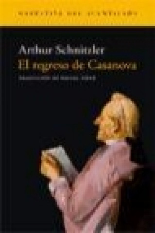 Książka El regreso de Casanova Arthur Schnitzler