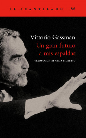 Kniha Un gran futuro a mis espaldas Vittorio Gassman