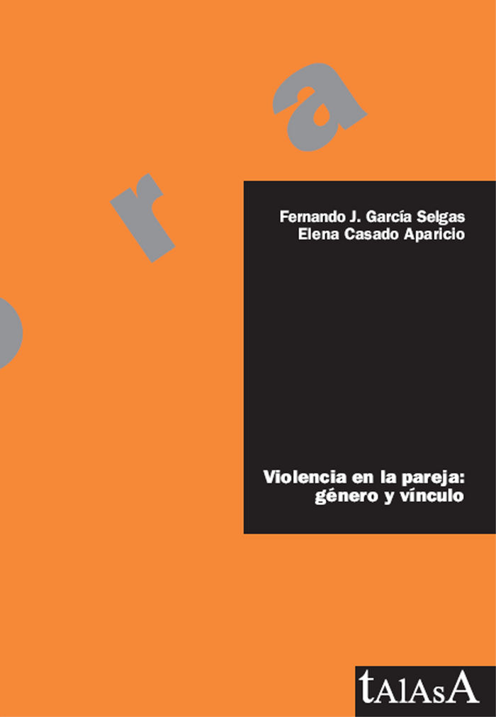 Book Violencia en la pareja : género y vínculo Elena Casado Aparicio