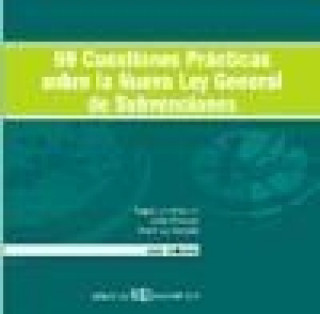 Książka 99 cuestiones prácticas sobre la nueva Ley general de subvenciones José María Aznar Martín