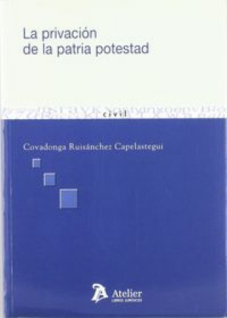 Könyv Privación de la patria potestad Covadonga Ruisánchez Capelastegui