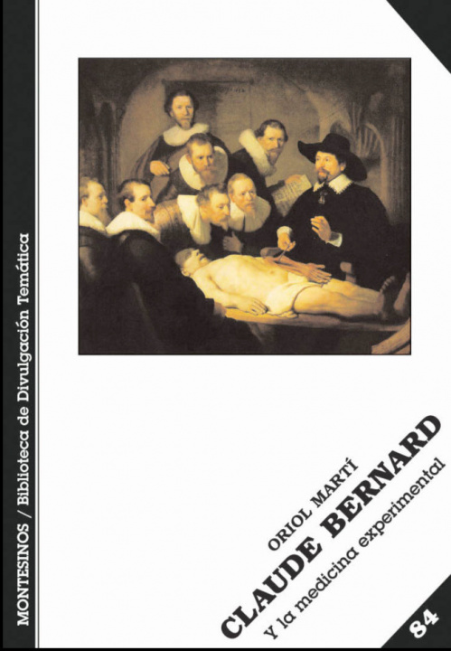 Book Claude Bernard y la medicina experimental Oriol Martí Casas