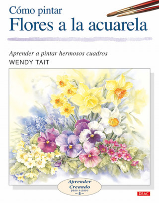 Könyv Flores a la acuarela Wendy Tait