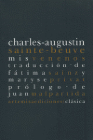 Knjiga MIS VENENOS CHARLES-AUGUSTIN SAINTE-BEUVE