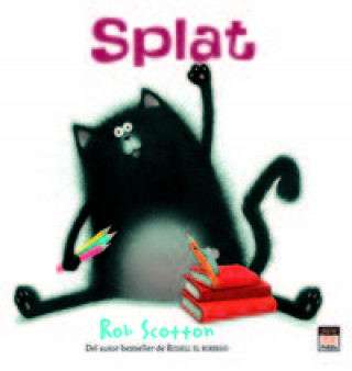 Książka Splat, el gato Rob Scotton