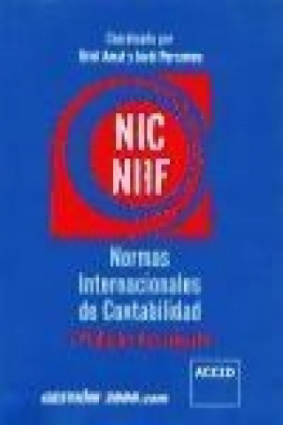 Kniha NIC-NIIF, normas internacionales de contabilidad Oriol Amat