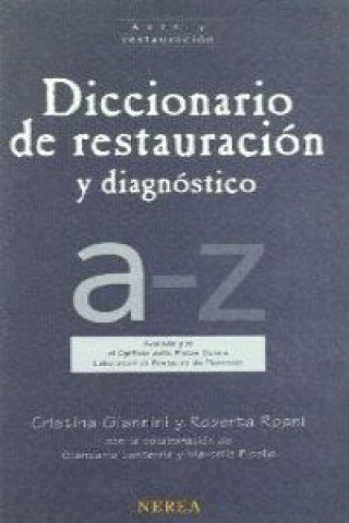 Carte Diccionario de restauración y diagnóstico 