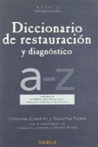 Libro Diccionario de restauración y diagnóstico 