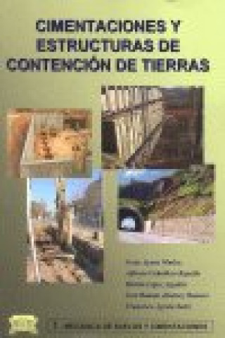 Kniha Cimentaciones y estructuras de contención de tierras 