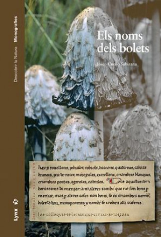 Kniha Els noms dels bolets Josep Cuello Subirana