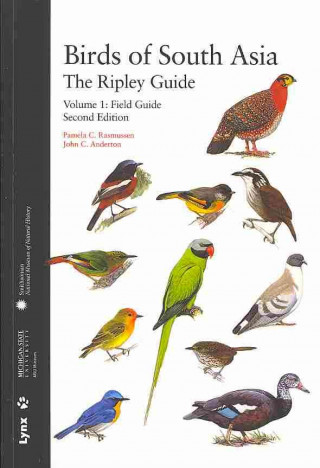 Книга Birds of South Asia: The Ripley Guide (obra completa) 