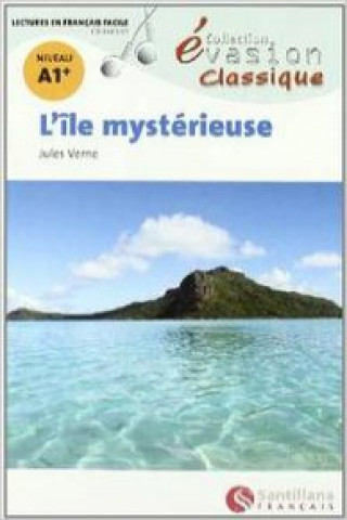 Könyv L'île mystérieuse, niveau A1 Jules Verne