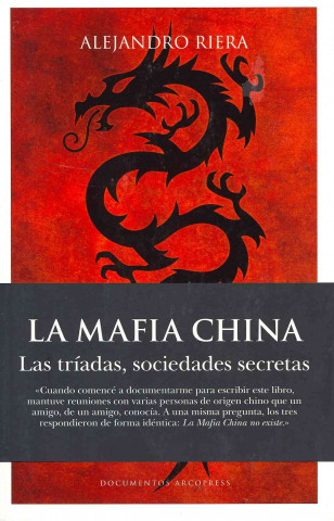 Carte MAFIA CHINA, LA(9788496632622) ALEJANDRO RIERA CATALA