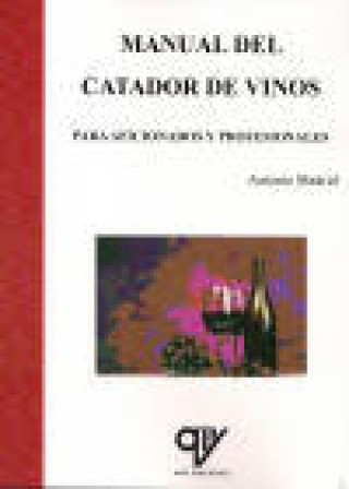 Książka Manual del catador de vinos Antonio Madrid Vicente