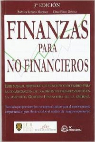 Kniha Finanzas para no financieros César Pinto Gómez