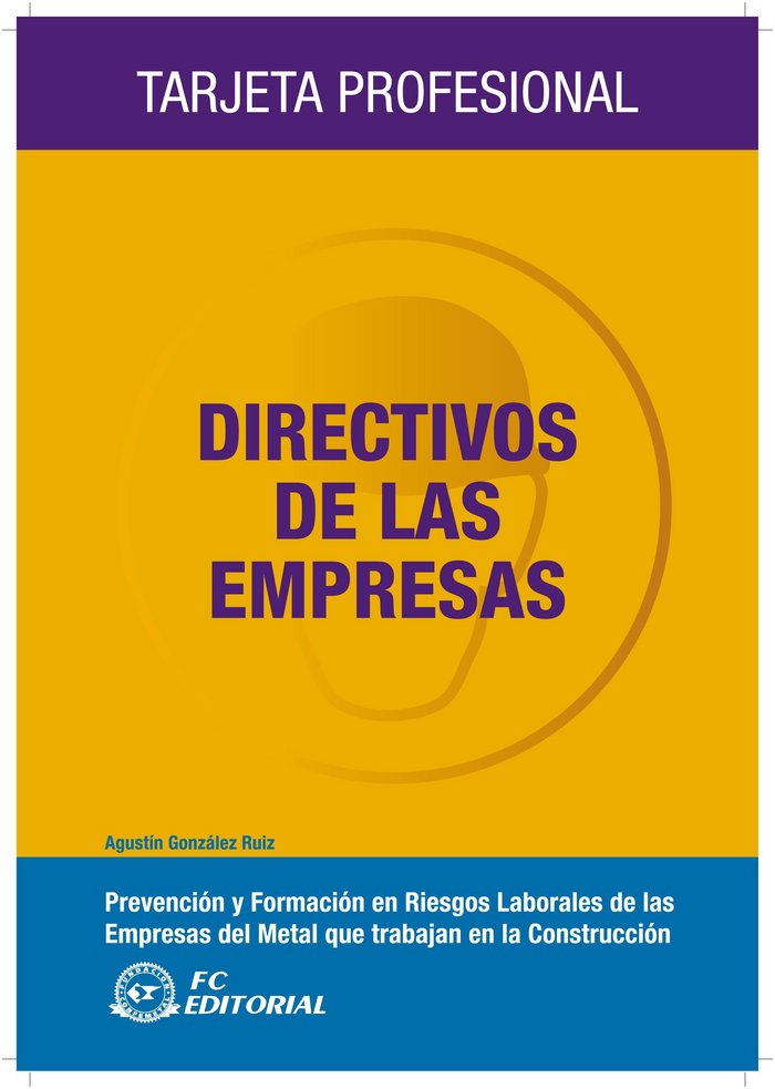 Kniha Directivos de las empresas Agustín González Ruiz