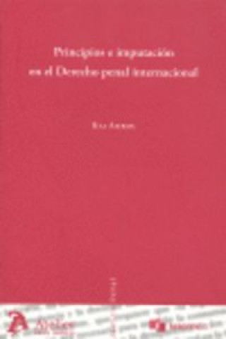 Könyv Principios e imputación en el derecho penal internacional Kai Ambos