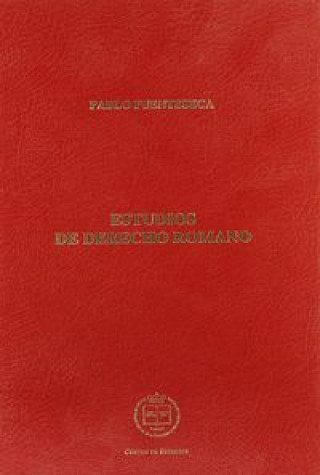 Kniha Estudios de derecho romano Cristina Fuenteseca Degeneffe