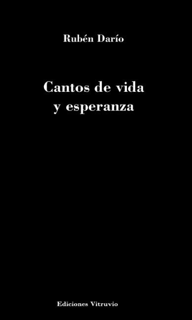Kniha Cantos de vida y esperanza Rubén Darío