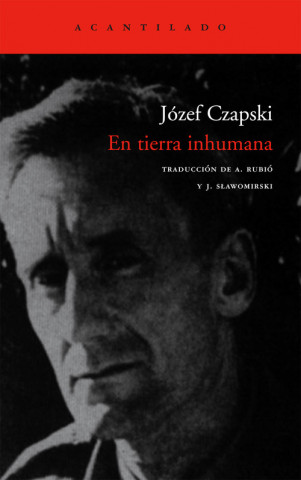 Buch En tierra inhumana Józef Czapski