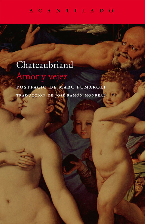 Könyv Amor y vejez François-René Chateaubriand