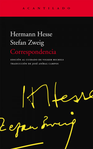 Kniha Correspondencia Hermann Hesse